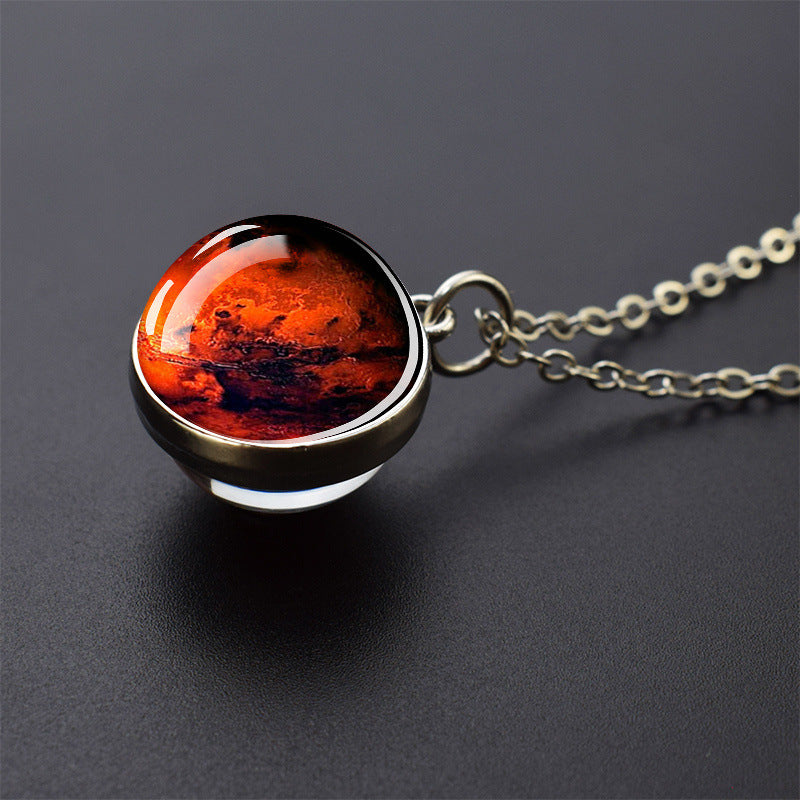 Wholesale Glass Ball Pendant Necklace